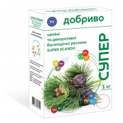 Супер Добриво для хвойних та декоративних багаторічних рослин SUPER SCANDIC 1 кг Супер Добриво для хвойних та декоративних багаторічних рослин SUPER SCANDIC 1 кг