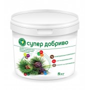 Супер Добриво для хвойних та декоративних багаторічних рослин SUPER SCANDIC 5 кг Супер Добриво для хвойних та декоративних багаторічних рослин SUPER SCANDIC 5 кг